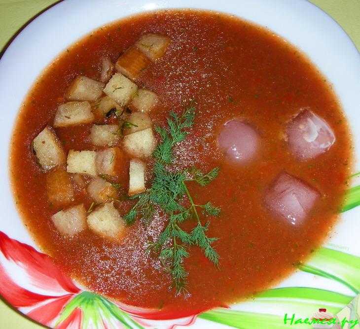 Холодный суп Гаспачо