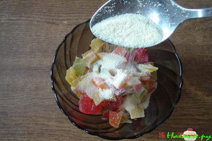 Открытый пирог с творогом Открытый пирог с творогом