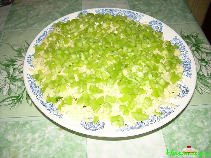 Слоёный салат "Мой любимый"