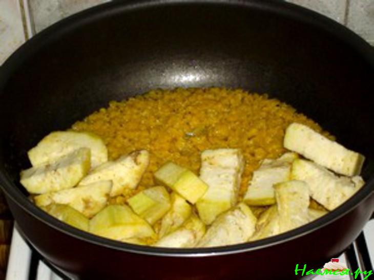 Баклажаны с чечевицей Баклажаны с чечевицей