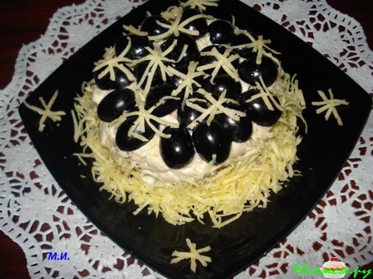 Салат "Первый снег"