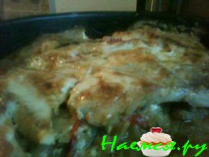 Рыбка на капусте