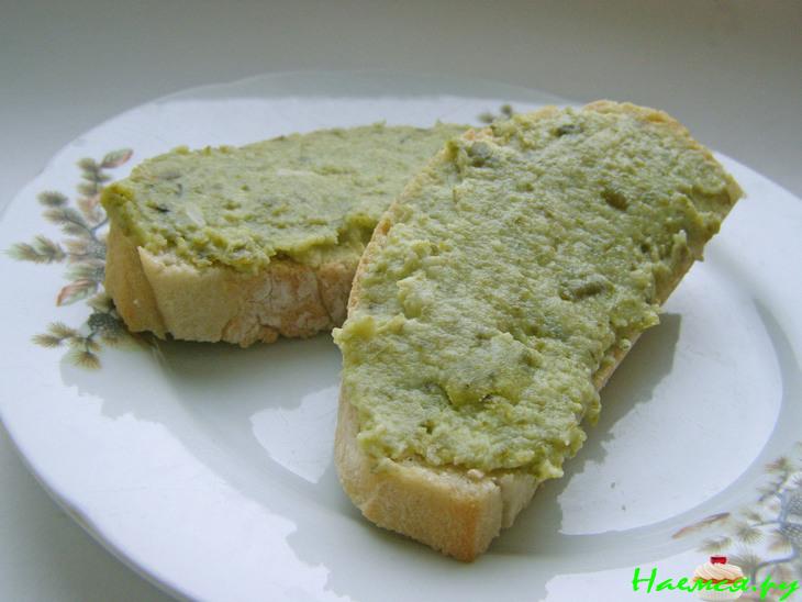 Пирог-паштет со стручковой фасолью