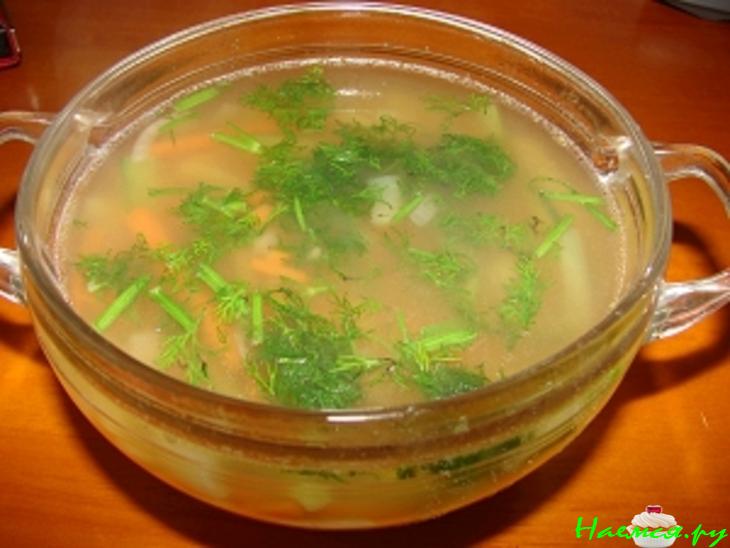 Суп из чечевицы и овощей