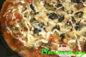 Вкуснейшая пицца на тонком тесте! Вкуснейшая пицца на тонком тесте!