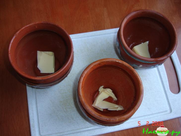 Мясо по-купечески в горшочке