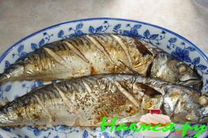 Скумбрия пряная из духовки Скумбрия пряная из духовки
