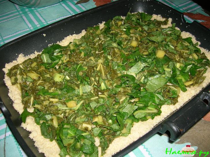 Любимый пирог с ревенем