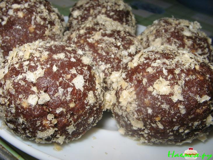 Пирожное "Картошка" в вафельной посыпке Пирожное "Картошка" в вафельной посыпке