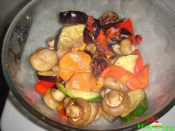 Овощи на гриле с бальзамическим уксусом Овощи на гриле с бальзамическим уксусом