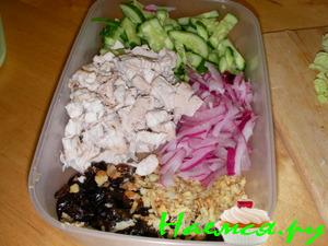 Салат "Куриная нежность"