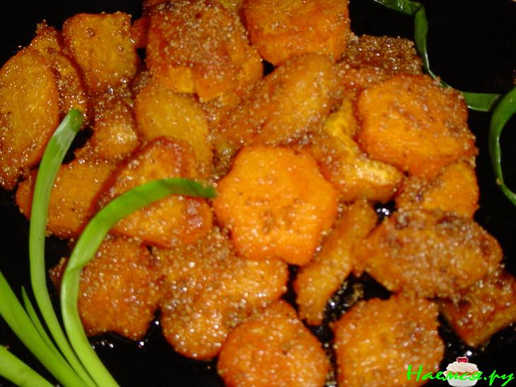 Тыквочка, обжаренная в сухарях