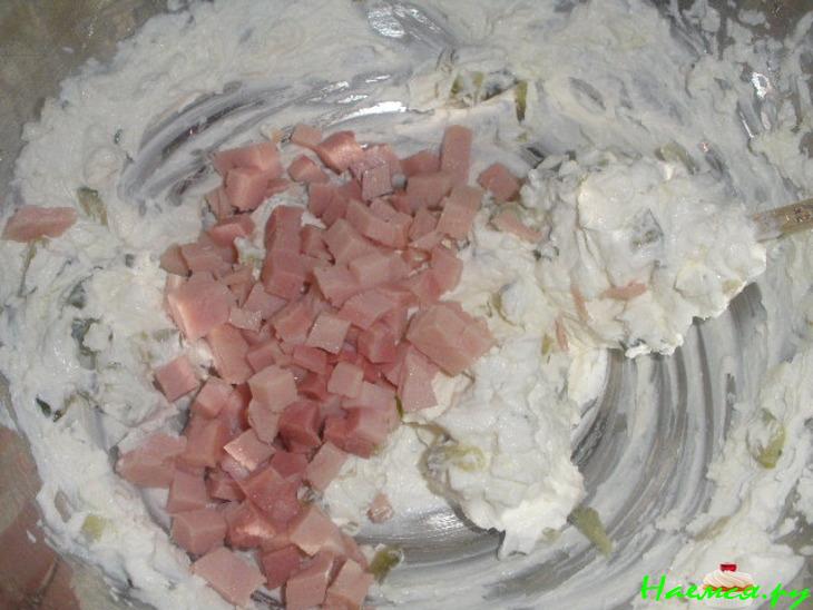 Закусочный трехслойный торт