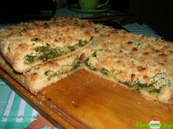 Любимый пирог с ревенем