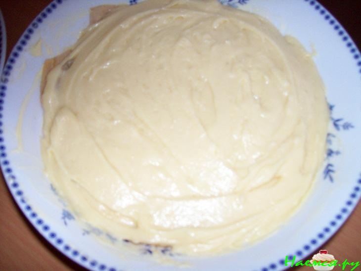 Торт ананасовый за 12 мин