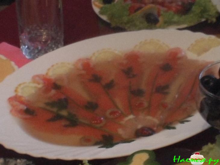 Заливное из сёмги