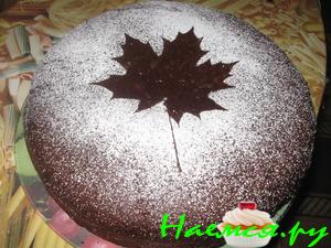 Постный шоколадный пирог Постный шоколадный пирог