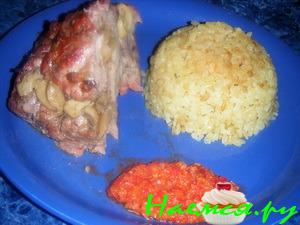 Свиная Шейка фаршированная под Пикантным Маринадом