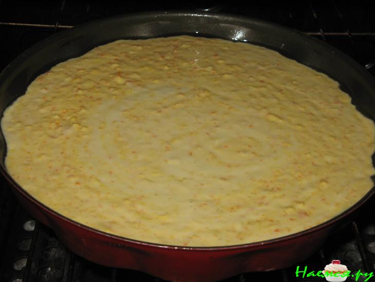 Мандариновый пирог (быстрый)