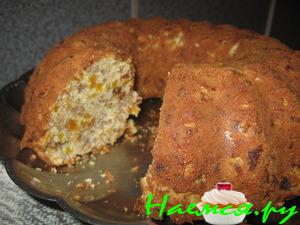 Фруктовый кекс "Фруктовая бомба"