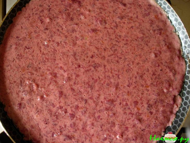 Печеночный торт для любимого (с вишней и фисташками)