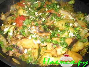 Овощное рагу с фенхелем