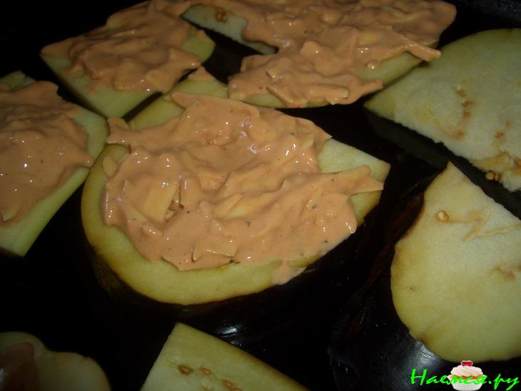 Закуска из баклажан в томате Закуска из баклажан в томате