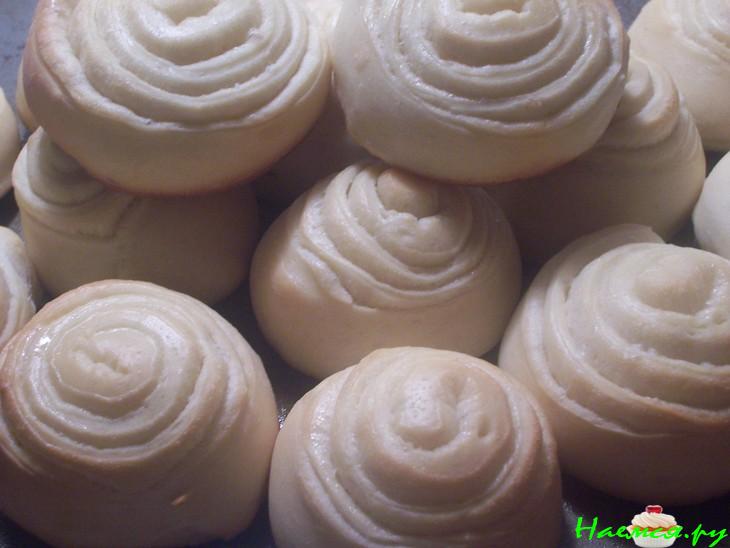 Сдобные булочки (замес для хлебопечки)