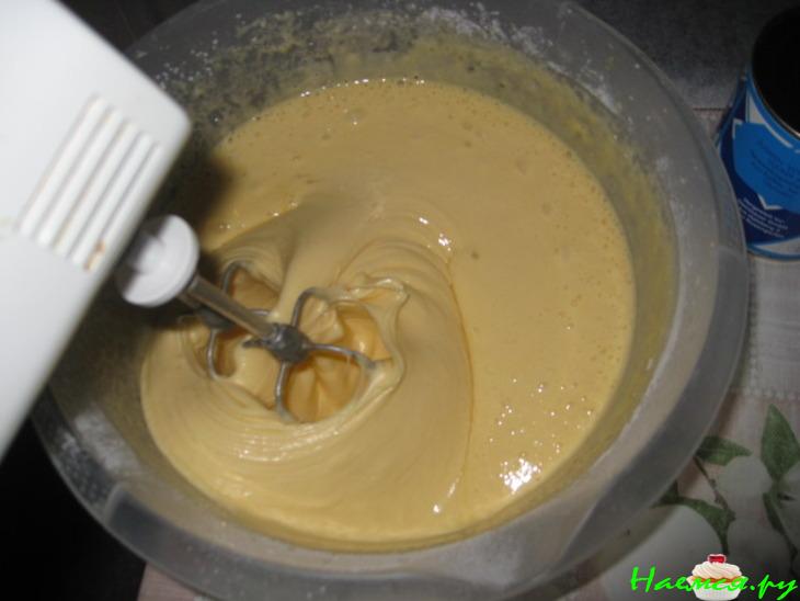 Бисквит с бананами!