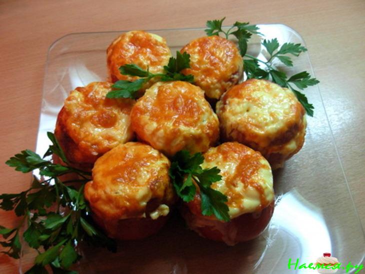 Помидоры, фаршированные курицей Помидоры, фаршированные курицей