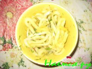 Кальмары на корейский мотив