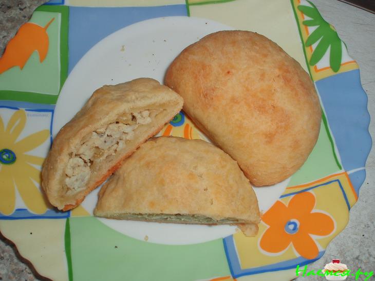 Рассыпчатые пирожки с яичной начинкой Рассыпчатые пирожки с яичной начинкой