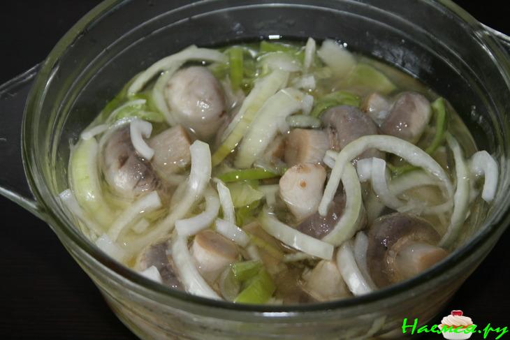 Грибочки под картошечку Грибочки под картошечку