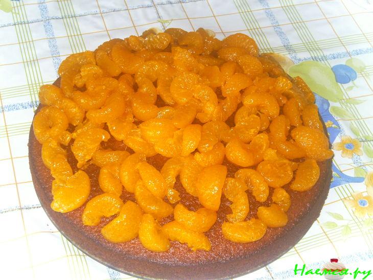 Мандариновый тортик с корицей Мандариновый тортик с корицей