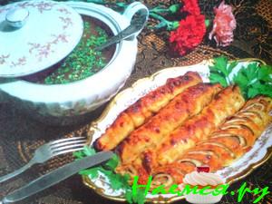 Похлебка ярославская с блинчиками по-волховски