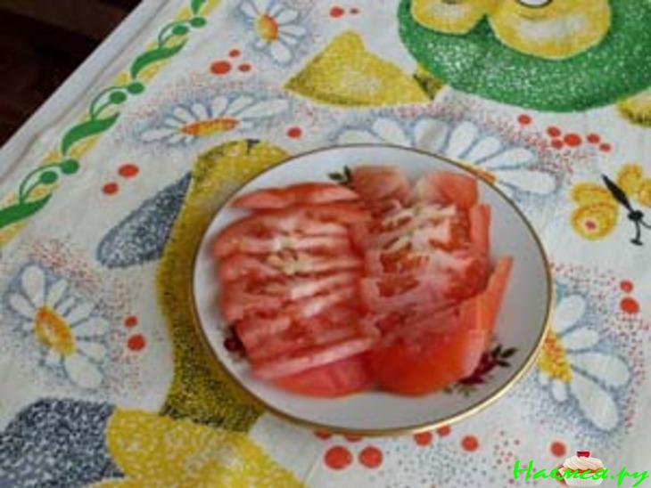 Треска с кабачками и сыром