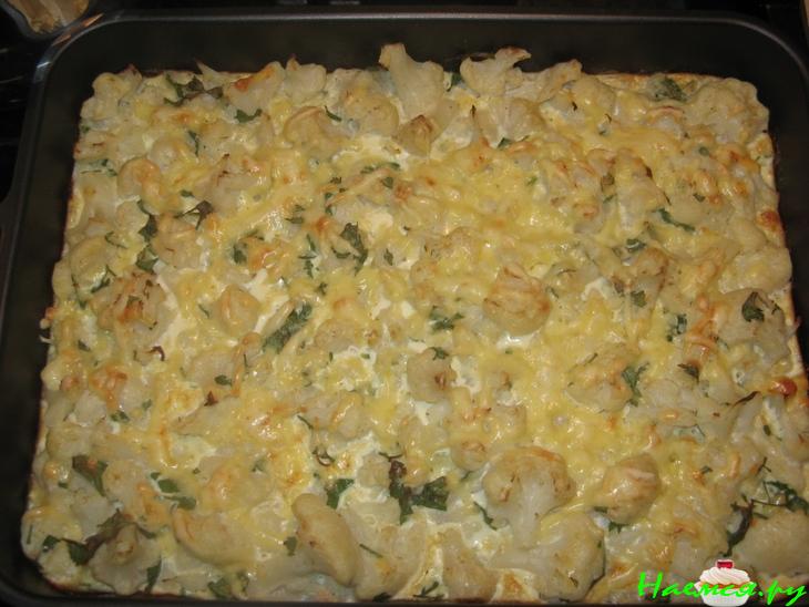 Пудинг из цветной капусты Пудинг из цветной капусты