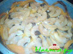 Фруктово-тыквенный пирог