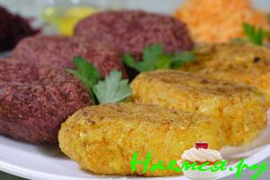Котлеты из моркови или свеклы Котлеты из моркови или свеклы