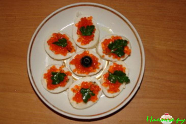 Фаршированный "Праздничный" кальмар