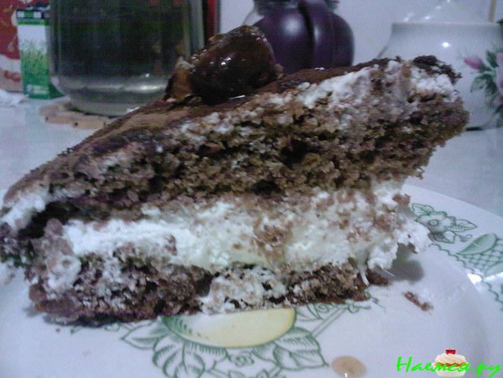 Торт "Тирамису" творожный