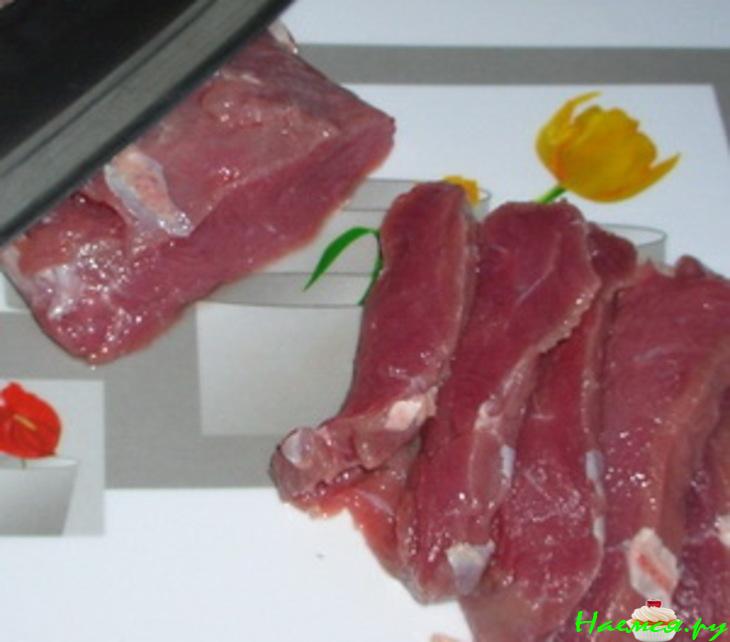 Говядина с ананасом