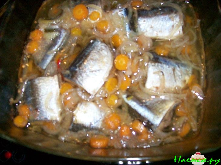 Морская рыба в масляно-уксусном соусе Морская рыба в масляно-уксусном соусе