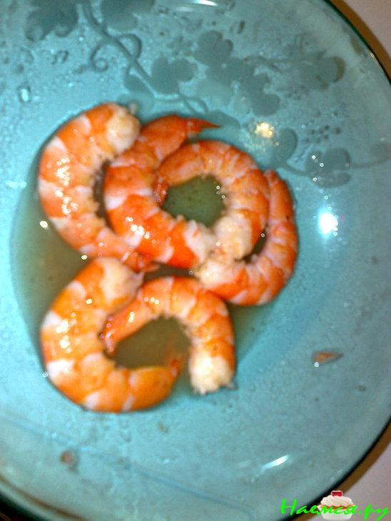 "Креветки в беконе"
