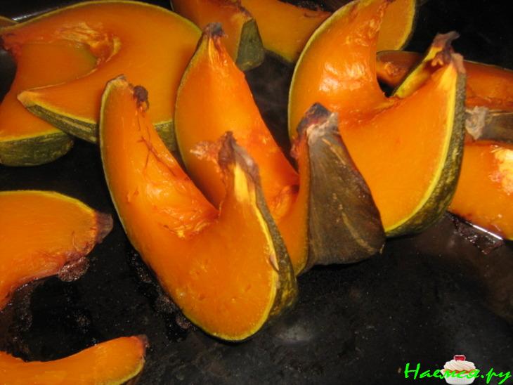 Тыква запеченная