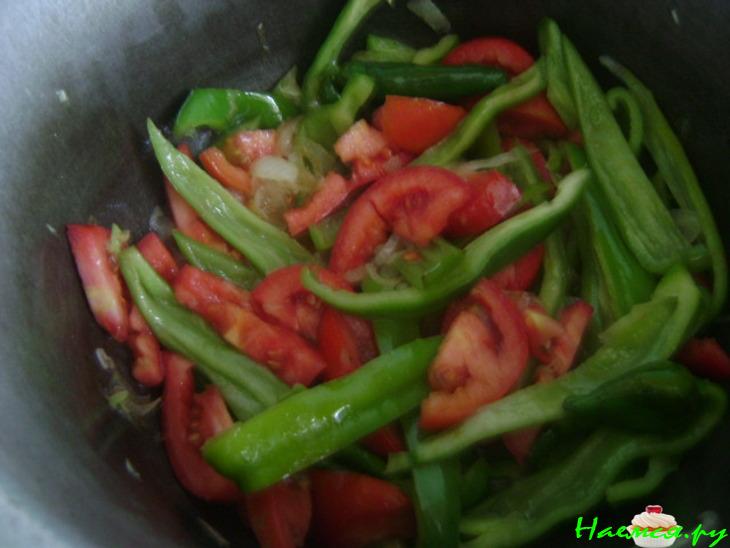Баклажаны по-корейски с болгарским перцем Баклажаны по-корейски с болгарским перцем
