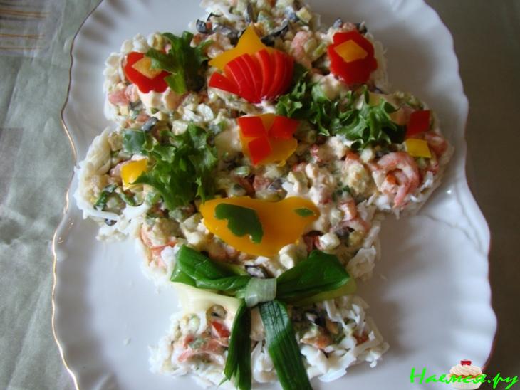 Салат "Весенний букет" Салат "Весенний букет"