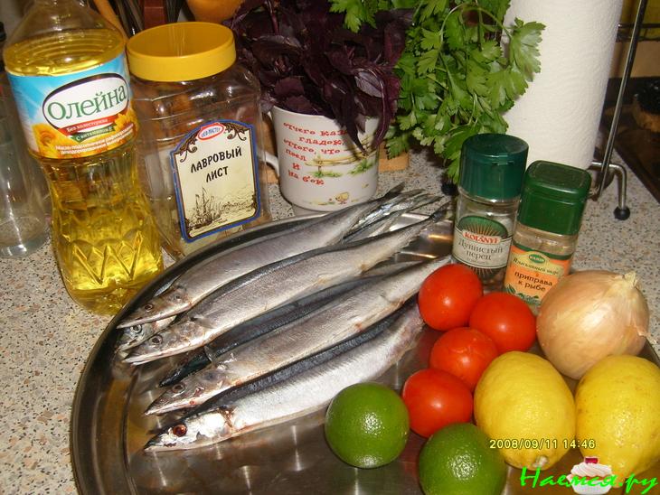 Сайра запеченная в фольге Сайра запеченная в фольге