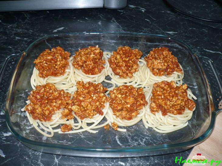 Spaghetti bolognese-Гнездышки