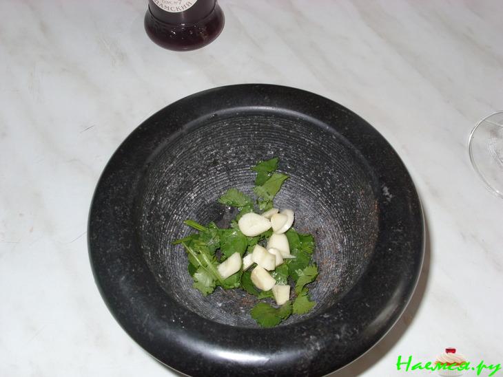 Суп-харчо со свиной грудинкой с косточкой Суп-харчо со свиной грудинкой с косточкой